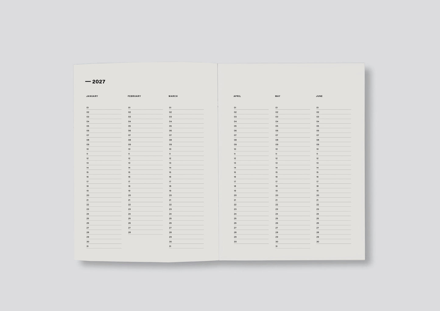 Lettuce x Gabrielle Gatt 2027 Weekly Diary Pre-Order, Ships late September