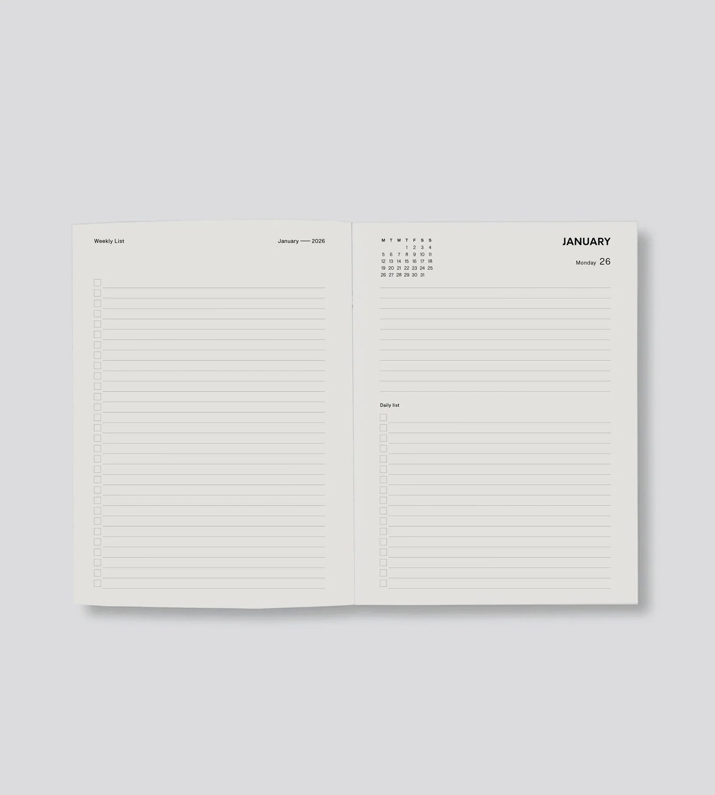 Father Rabbit x Gabrielle Gatt 2026 Daily Diary